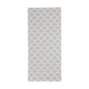 Muovimatto Wave 70x50 Käännettävä PVC Harmaa - Horredsmattan