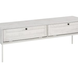 TV-taso Franja 140 cm - Beige/Valkoinen