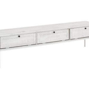 TV-taso Franja 175 cm - Beige/Valkoinen