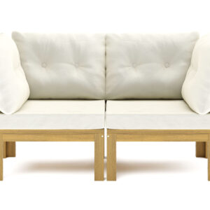 Lindha 2-istuttava Parvekesofta - Beige