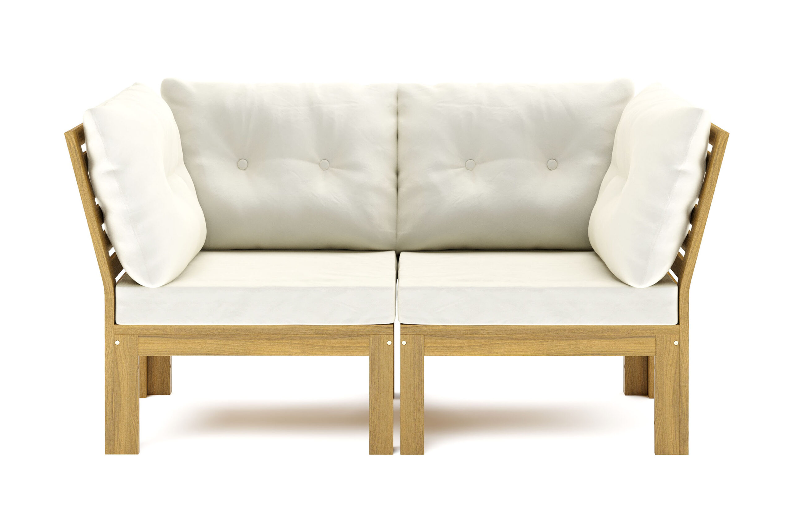 Lindha 2-istuttava Parvekesofta - Beige