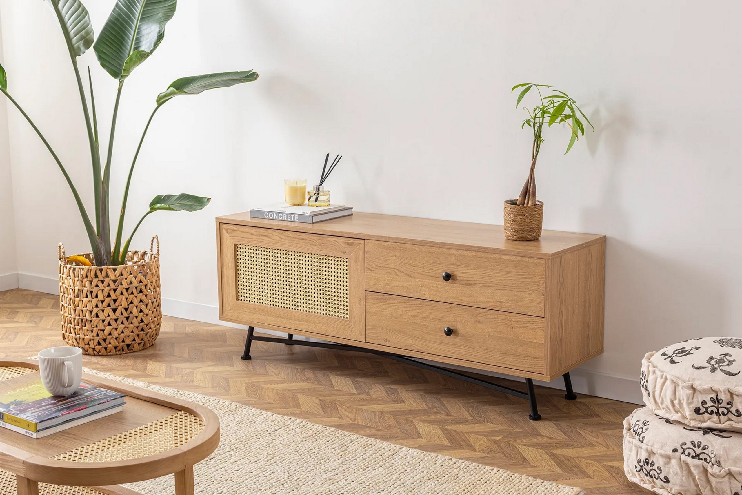 Tv-taso Makwana 140 cm - Natural