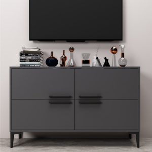 Tv-taso Patro 120 cm - Antrasiitti