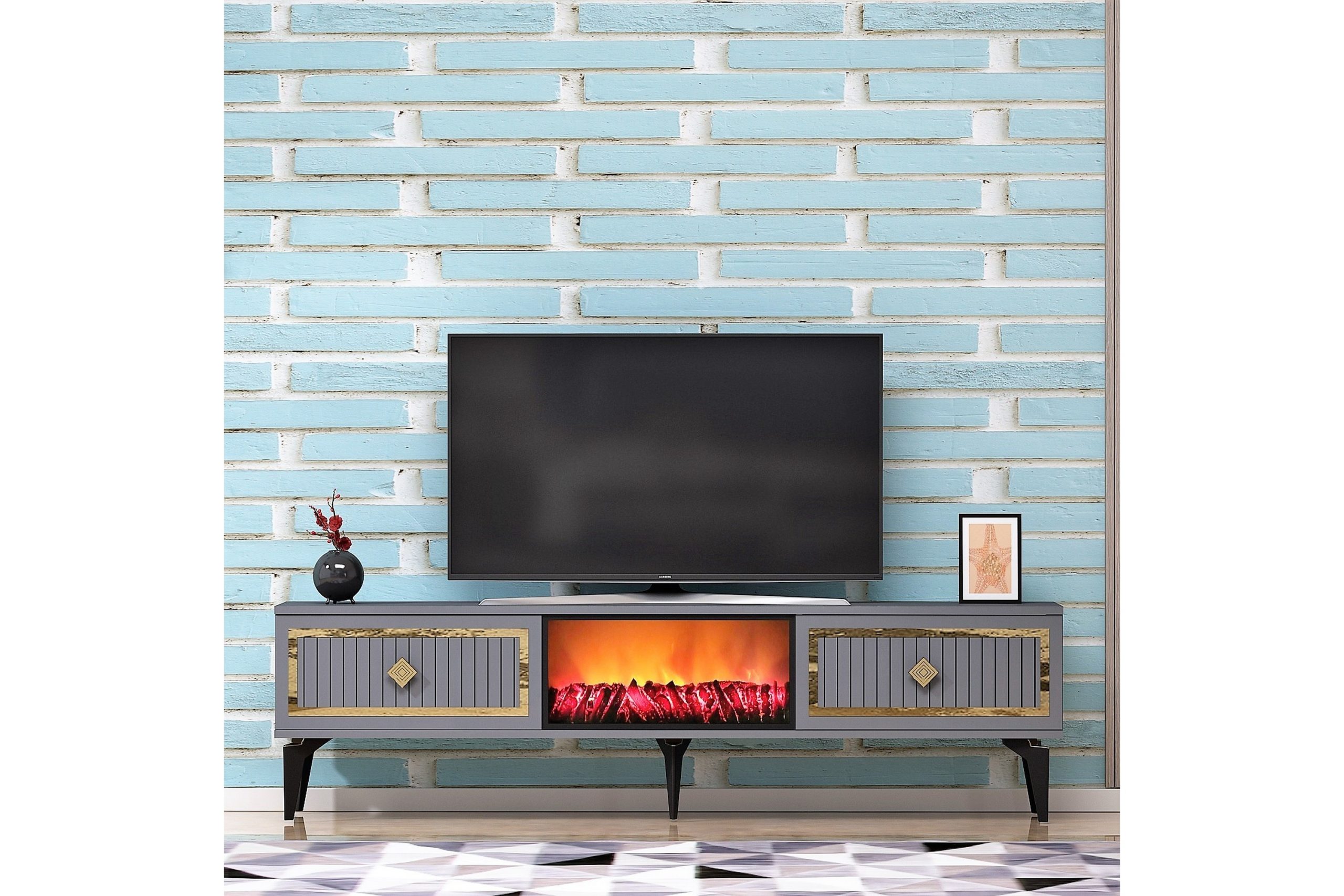 Tv-taso Munda 150 cm - Kulta