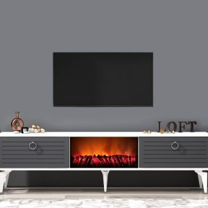 Tv-taso Mula 150 cm - Antrasiitti