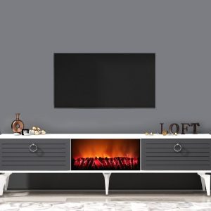Tv-taso Mula 150 cm - Antrasiitti