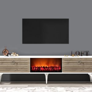 Tv-taso Mula 150 cm - Pähkinä