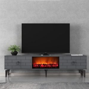 Tv-taso Mangla 150 cm - Antrasiitti