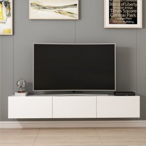 Tv-taso Nako 180 cm - Valkoinen