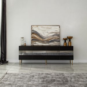 Tv-taso Haripala 180 cm - Harmaa
