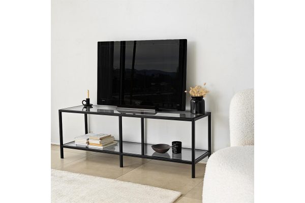 Tv-taso Basico 130 cm - Musta