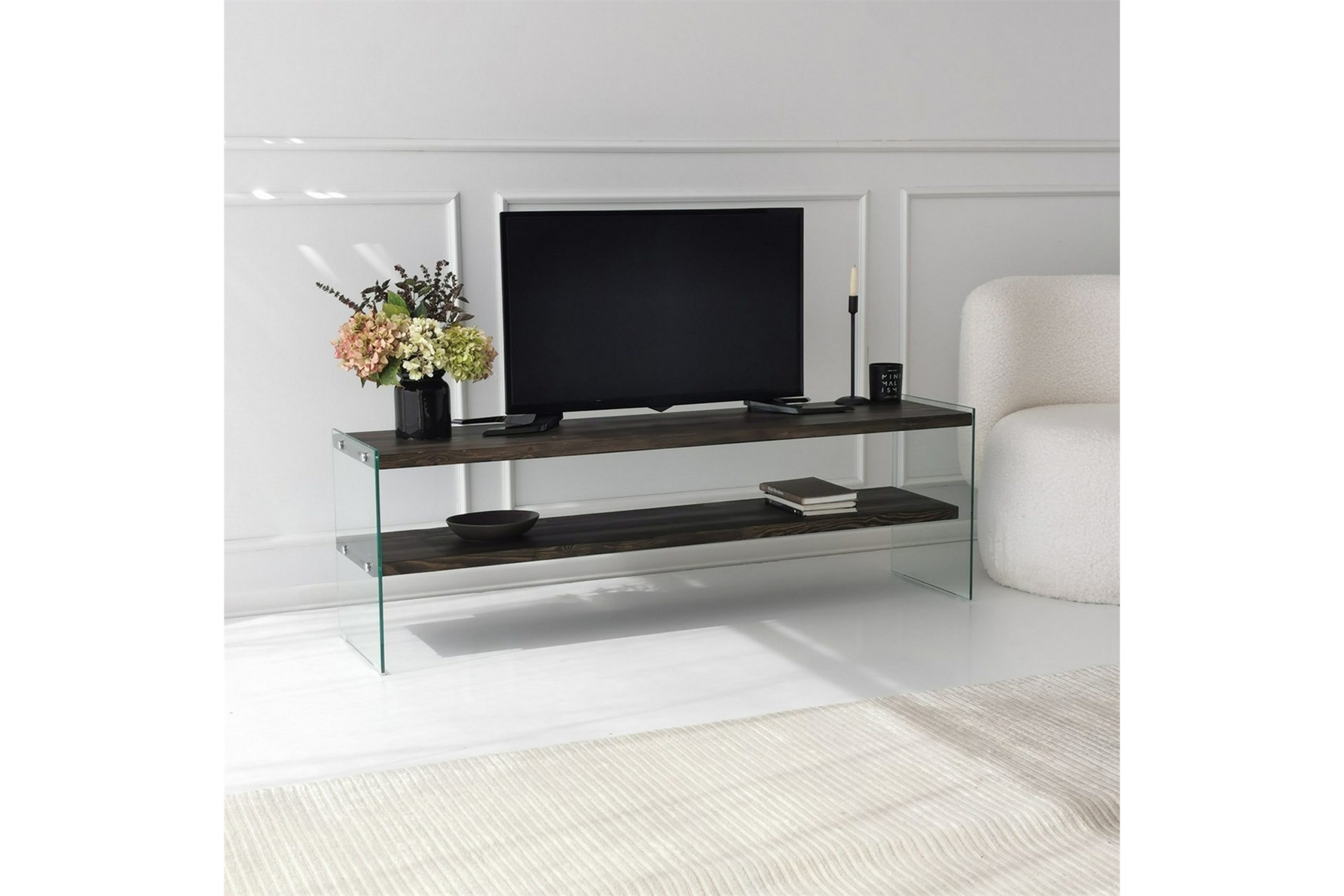 Tv-taso Banize 140 cm - Antrasiitti