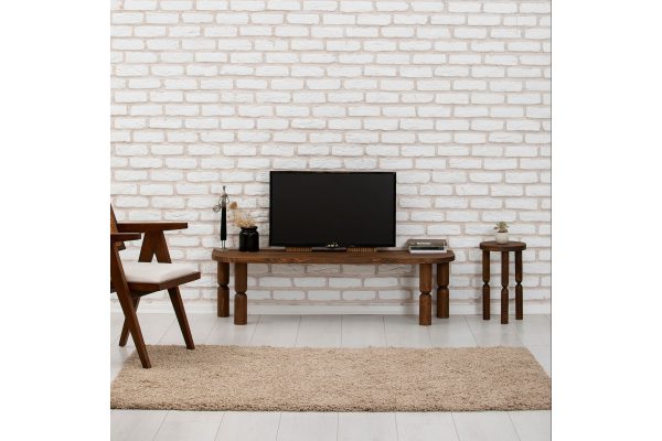 Tv-taso Ida 140 cm - Pähkinä