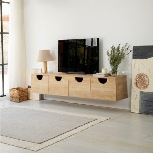 Tv-taso Khalidur 180 cm - Tammi
