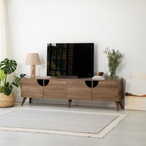 Tv-taso Grotte 180 cm - Pähkinä