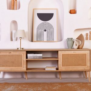 Tv-taso Munnia 180 cm - Tammi