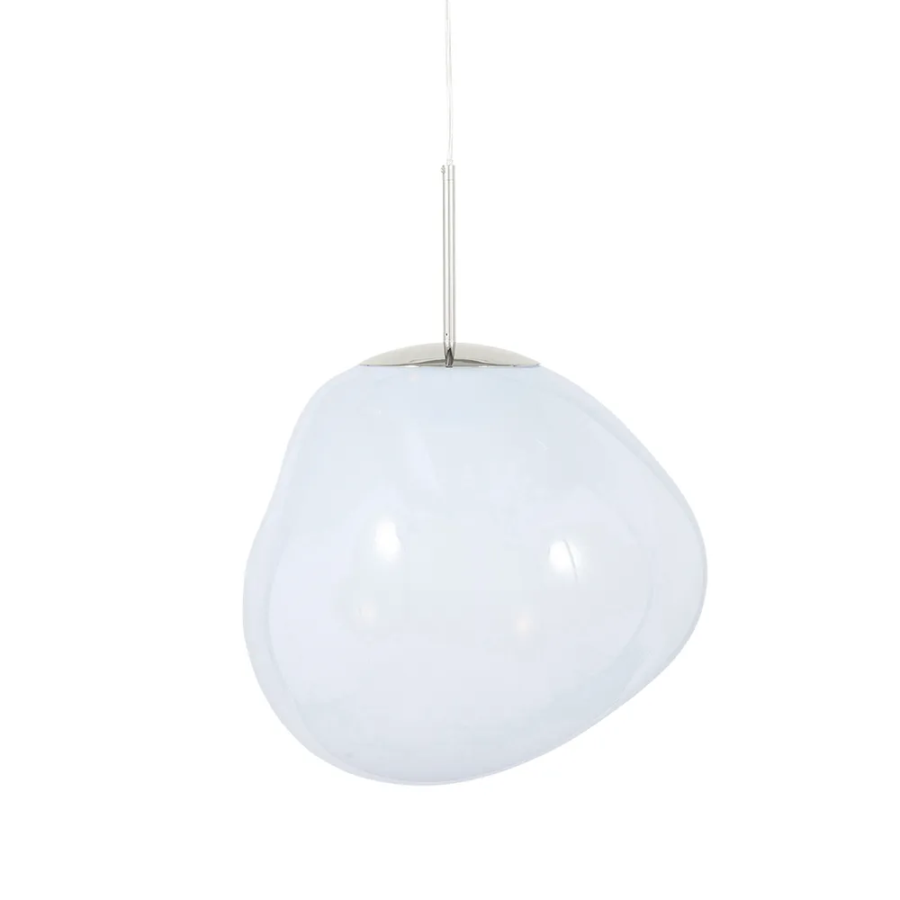 Tom Dixon, Melt Pendant Mini Opal/Silver LED