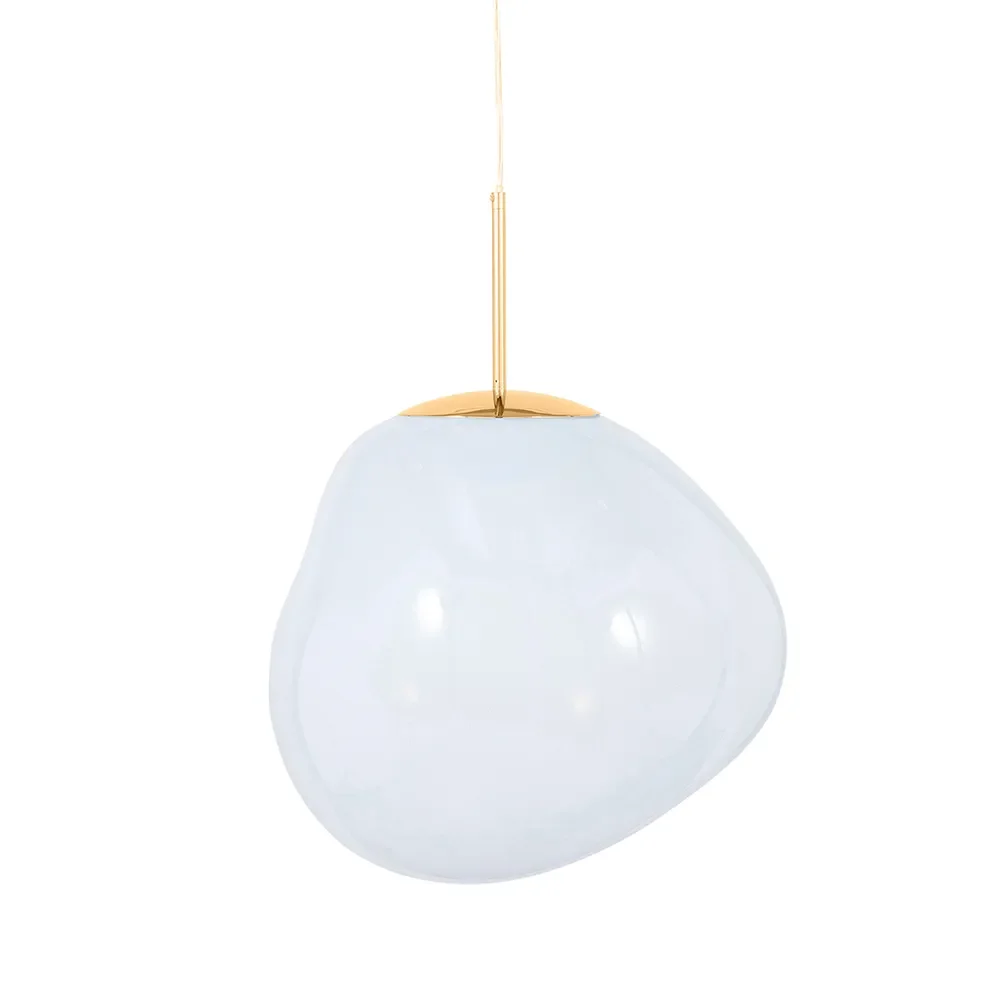 Tom Dixon, Melt Pendant Mini Opal/Gold LED