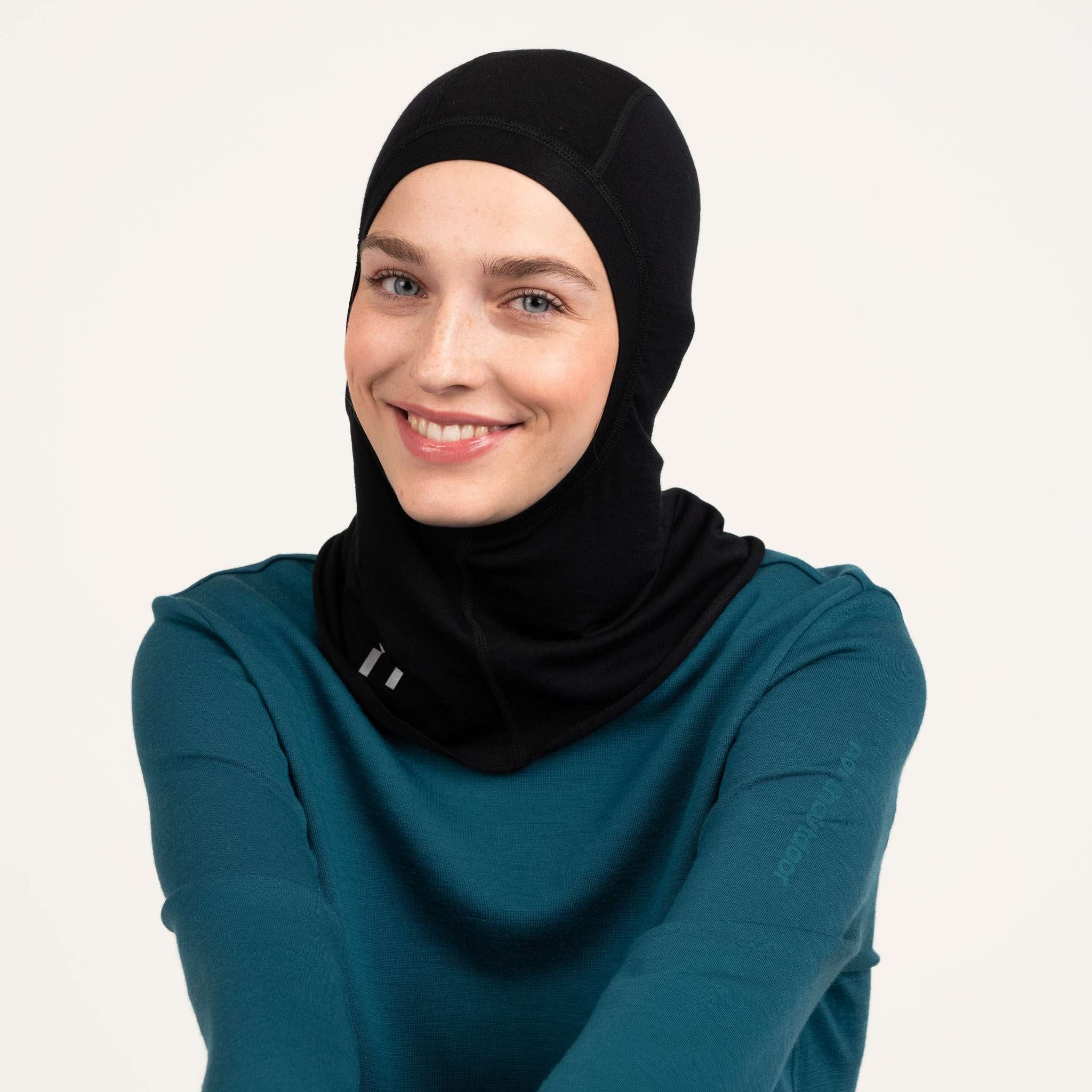 Intense pro 150 merino kypärähuppu - musta