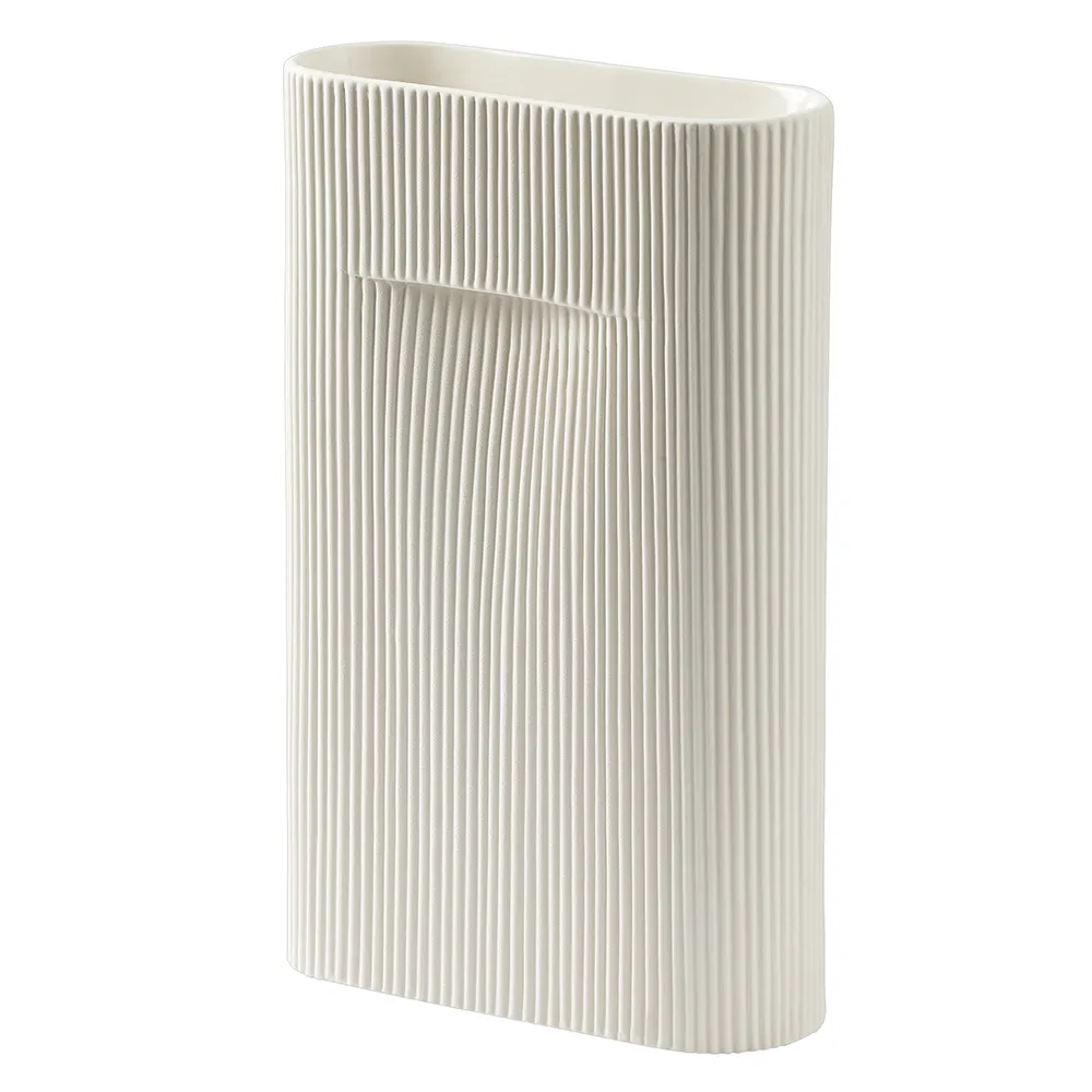 Muuto, Ridge Maljakko H: 35 cm Off White