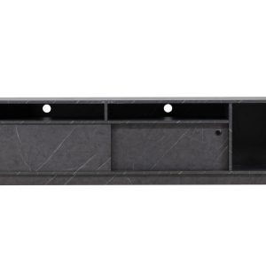 Girona TV-taso 180x40 cm - Musta