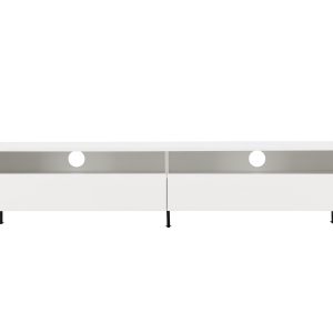 Navarra TV-taso 180x40 cm - Valkoinen