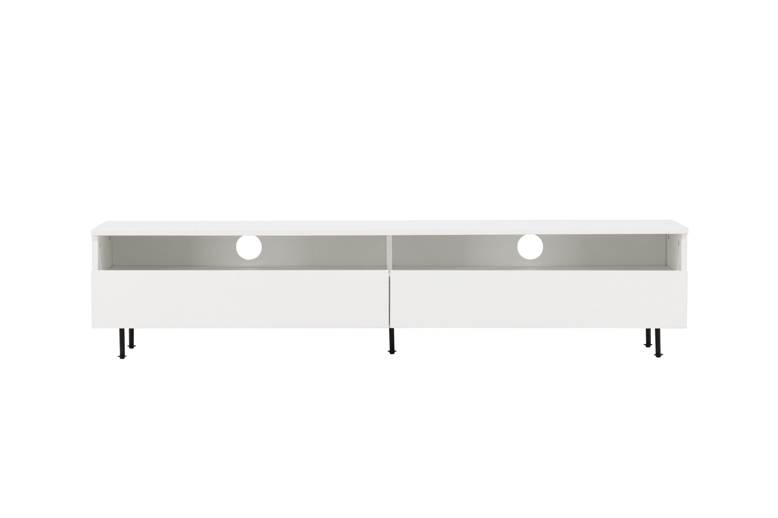 Navarra TV-taso 180x40 cm - Valkoinen