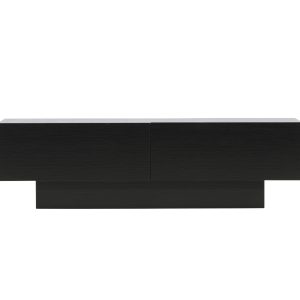 Cuenca TV-taso 160x47 cm - Musta