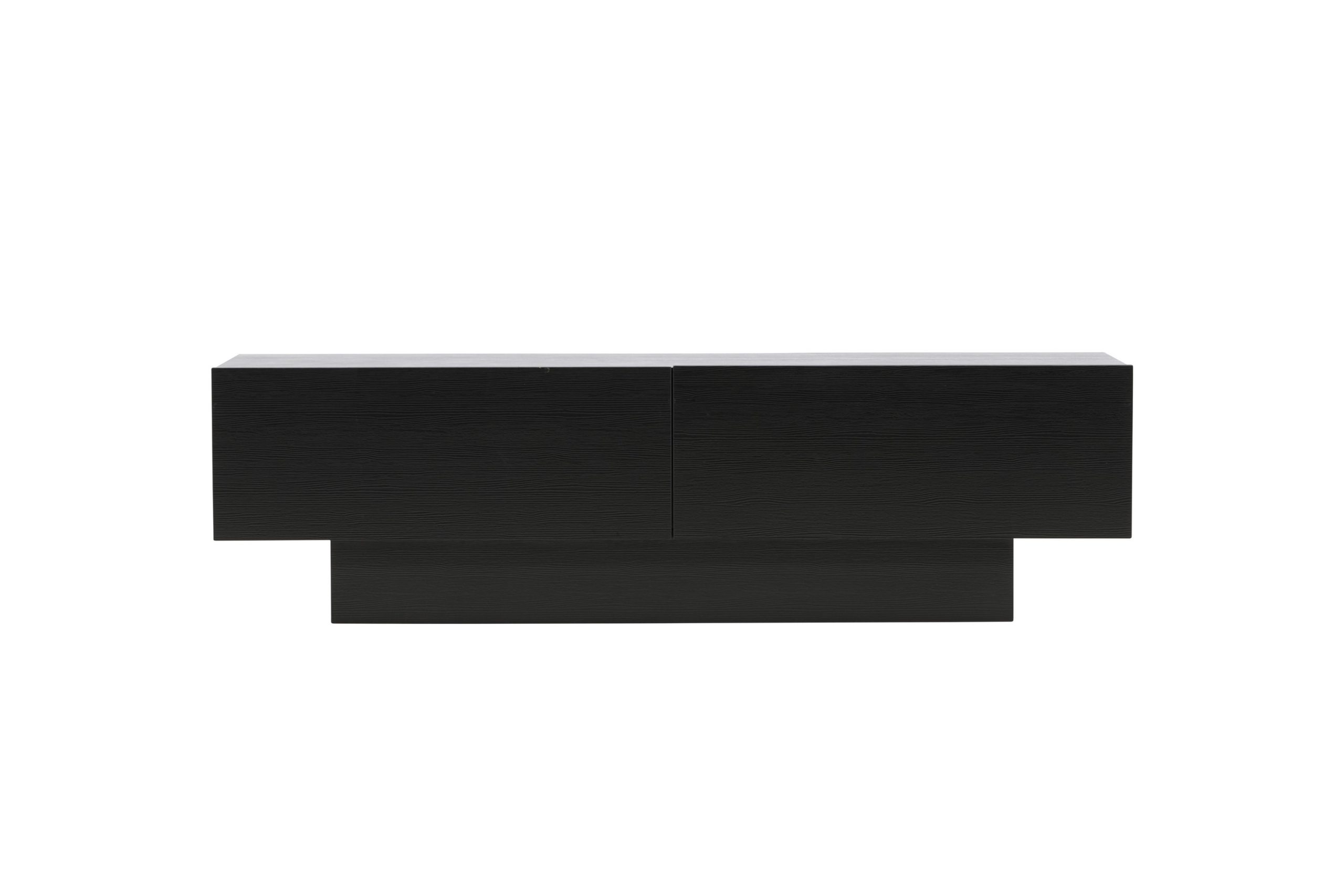 Cuenca TV-taso 160x47 cm - Musta