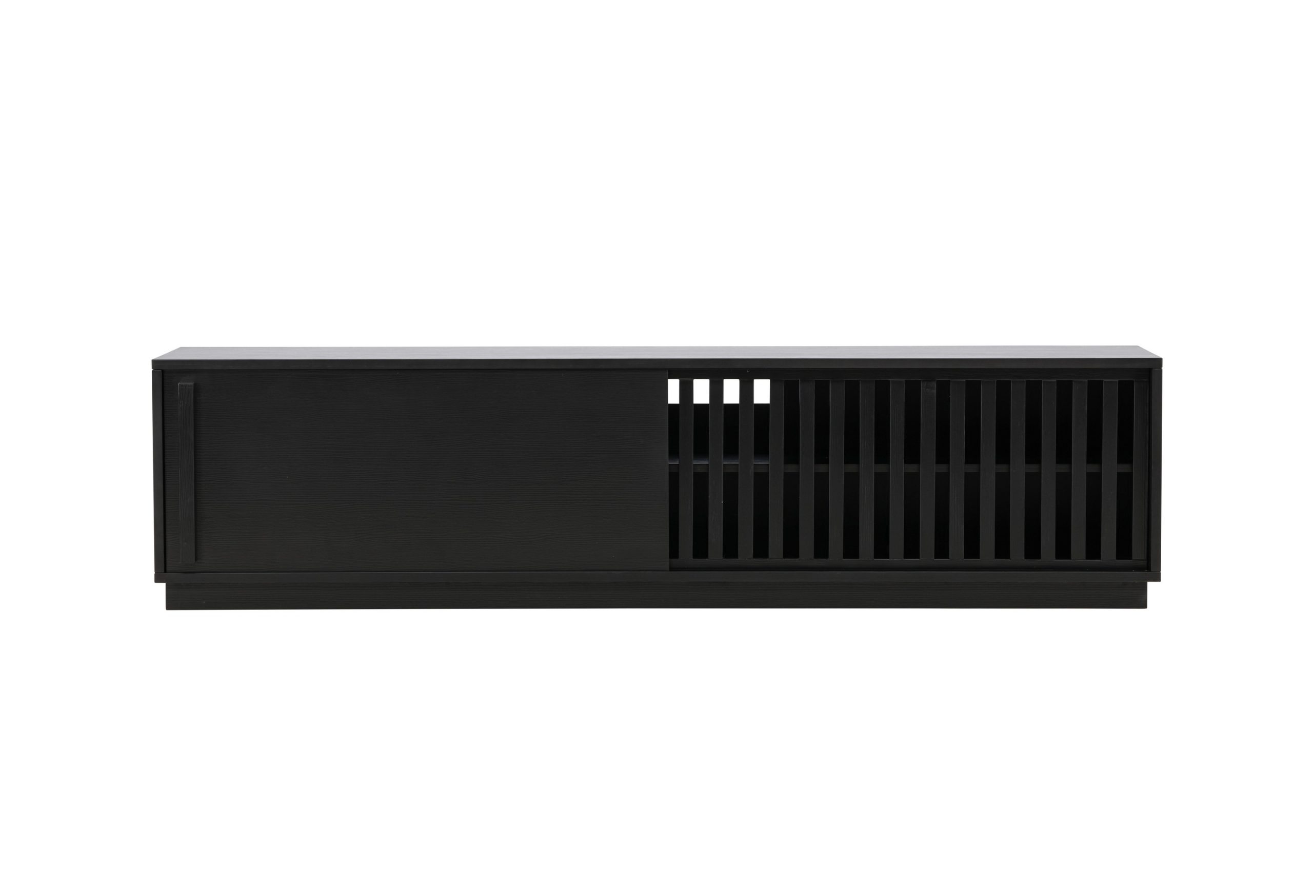 Lugo TV-taso 180x40 cm - Musta