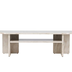 Ålesund Travertiini TV-taso 140x40 cm - Beige