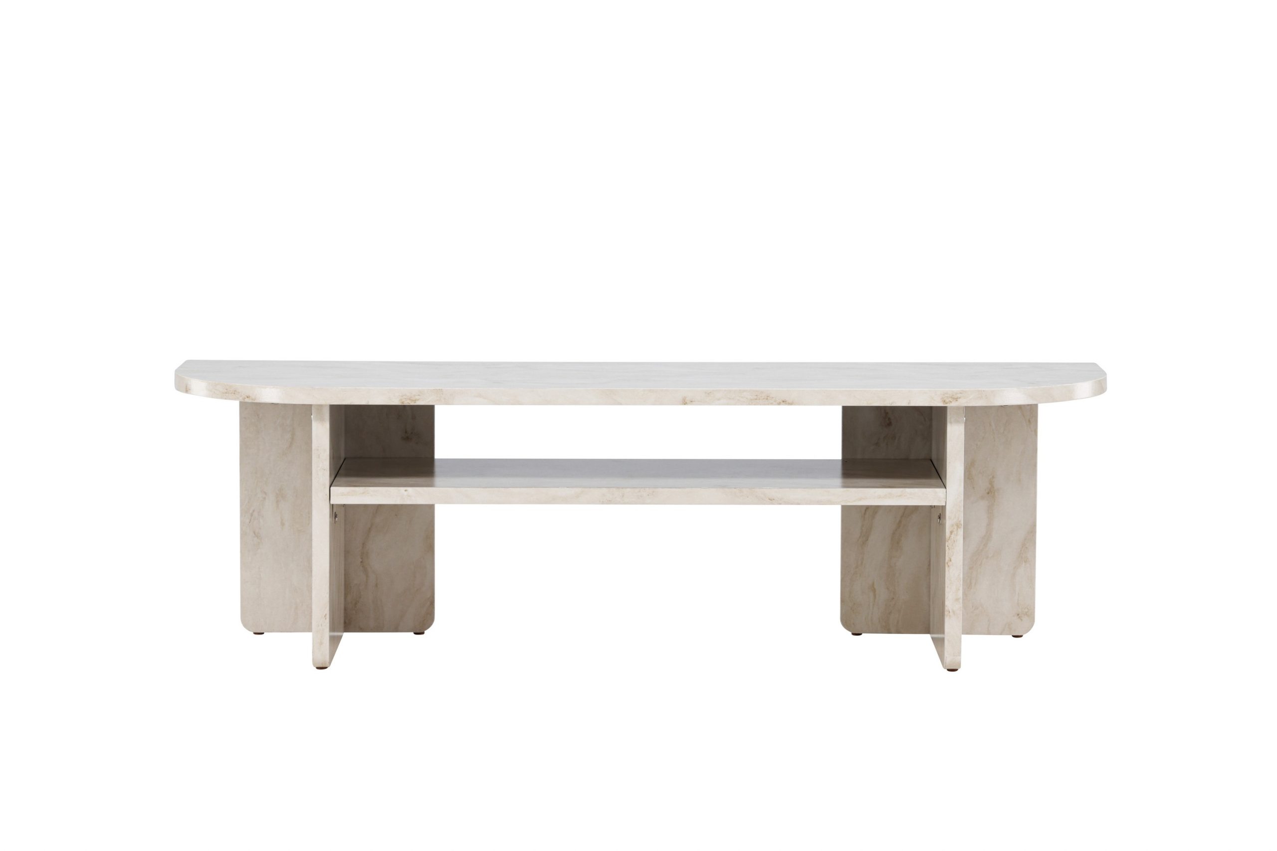 Ålesund Travertiini TV-taso 140x40 cm - Beige