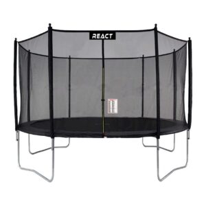React Trampoliini suojaverkolla 427 cm - Sininen