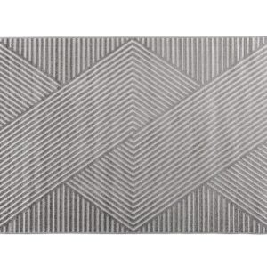 Muovimatto Aron 160x230 cm - Harmaa