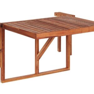 Ponoka Parveketaso 70x69 cm - Tumman Ruskea