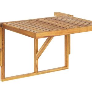 Ponoka Parveketaso 70x69 cm - Vaalean Ruskea