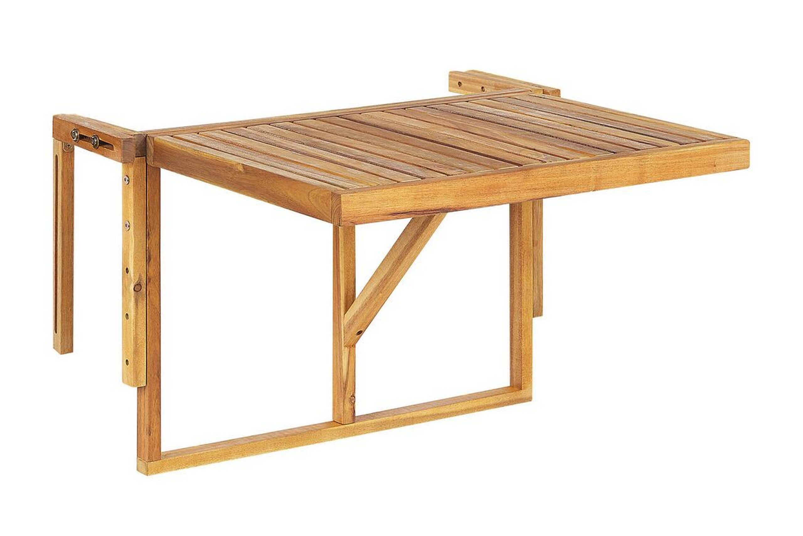 Ponoka Parveketaso 70x69 cm - Vaalean Ruskea