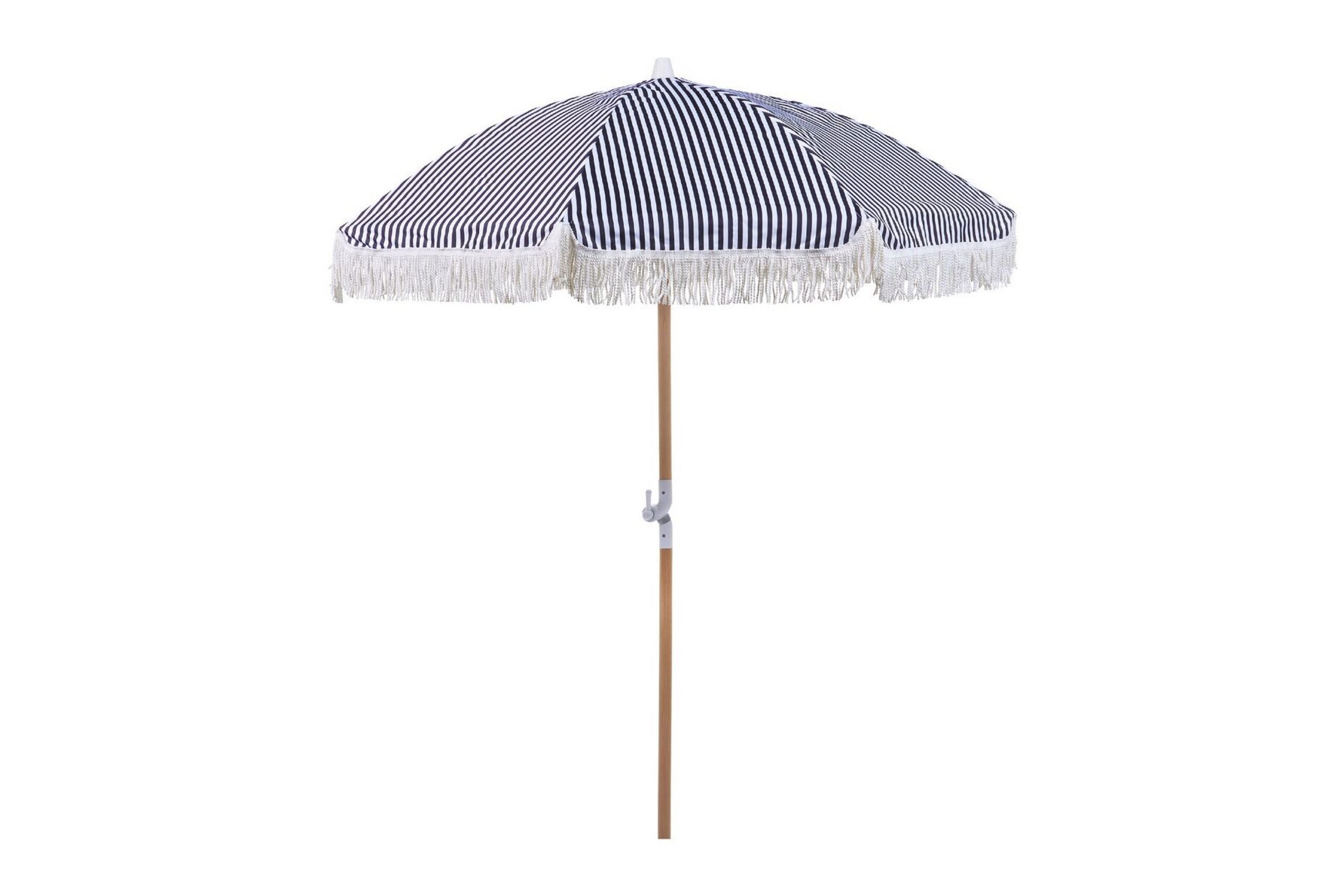 Teulon Aurinkovarjo 150 cm - Mustavalkoinen