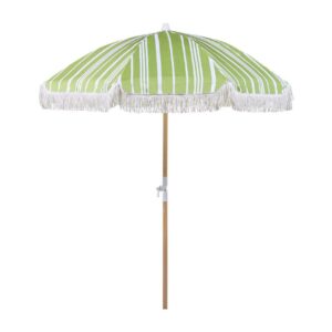 Teulon Aurinkovarjo 150 cm - Valkoinen/Vaaleanruskea