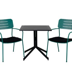 Ruokailuryhmä Way 70 cm 2 Nicke tuolia - Valkoinen