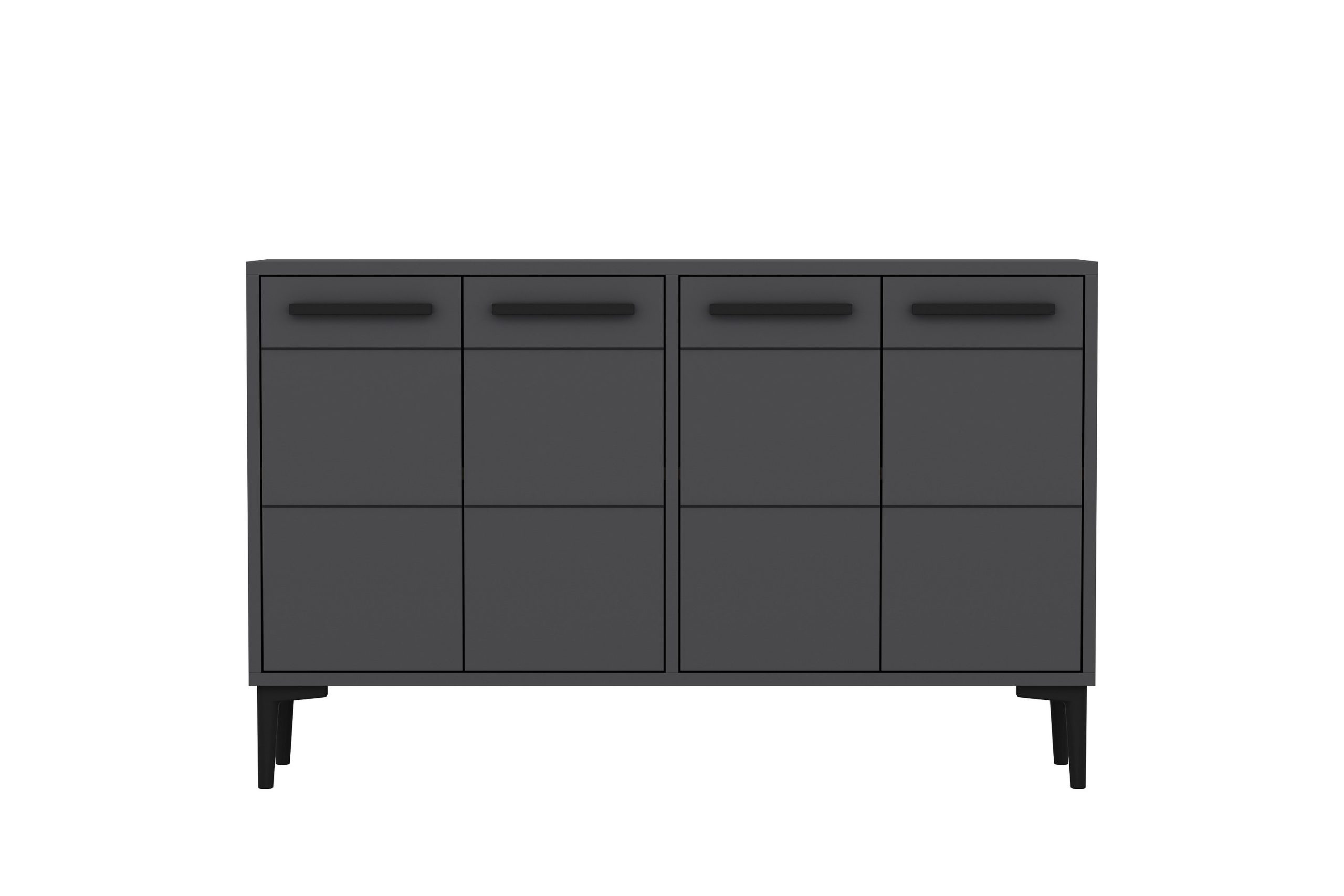 Stria Tv-taso 120 cm - Antrasiitti