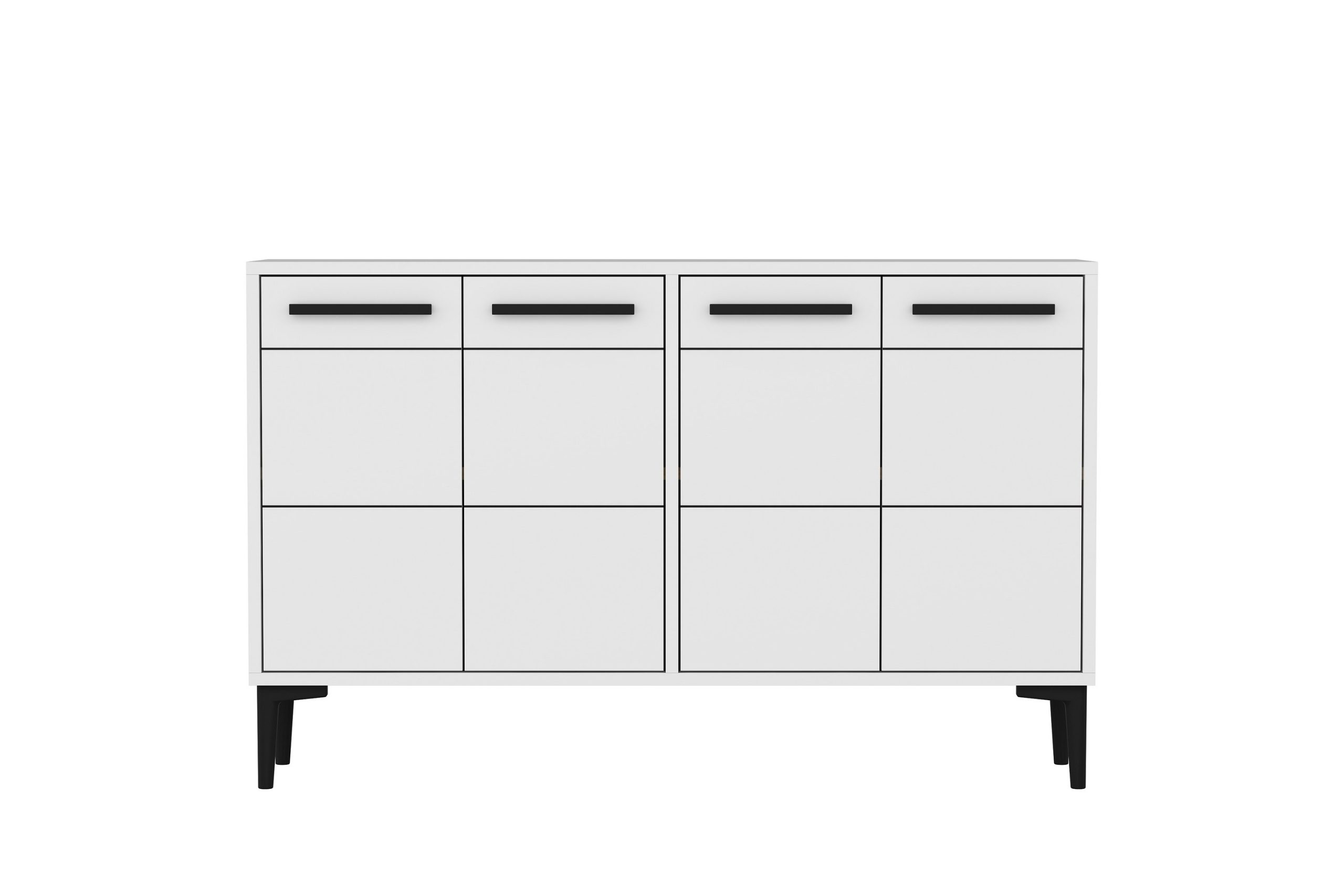 Stria Tv-taso 120 cm - Valkoinen