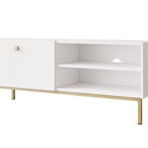 Tv-taso Hermann 120 cm - Valkoinen