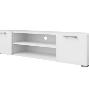 Tv-taso Lindesberg 156 cm - Valkoinen