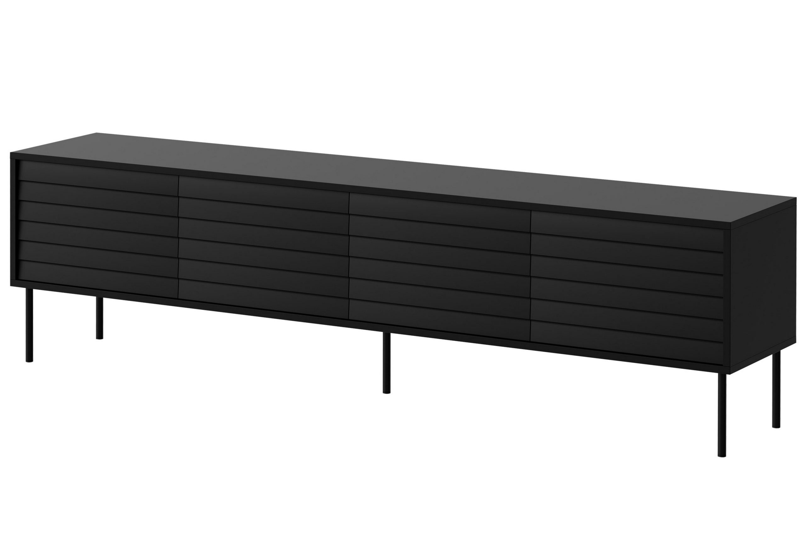 TV-taso Soublet 200 cm - Musta