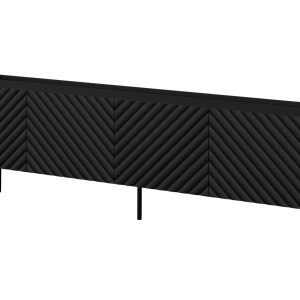 Tv-taso Munkedal 200 cm - Musta