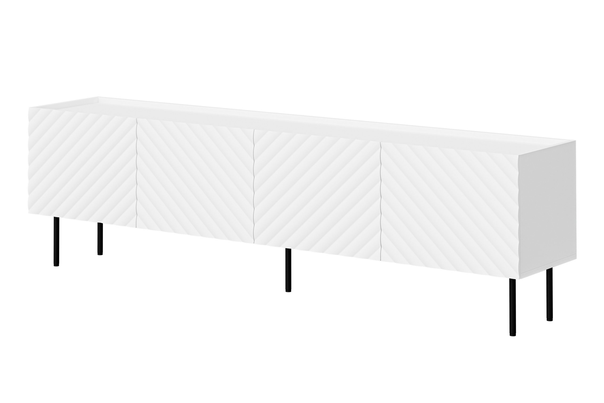 Tv-taso Munkedal 200 cm - Valkoinen