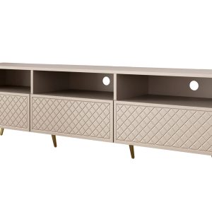 TV-taso Hester 195 cm - Hiekkabeige