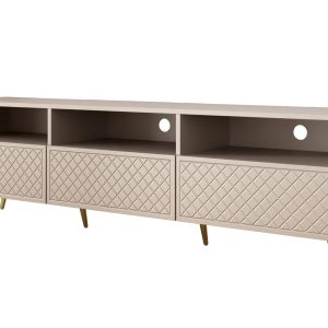 TV-taso Hester 195 cm - Hiekkabeige