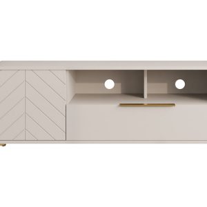 TV-taso Vemdalen 154 cm - Hiekkabeige